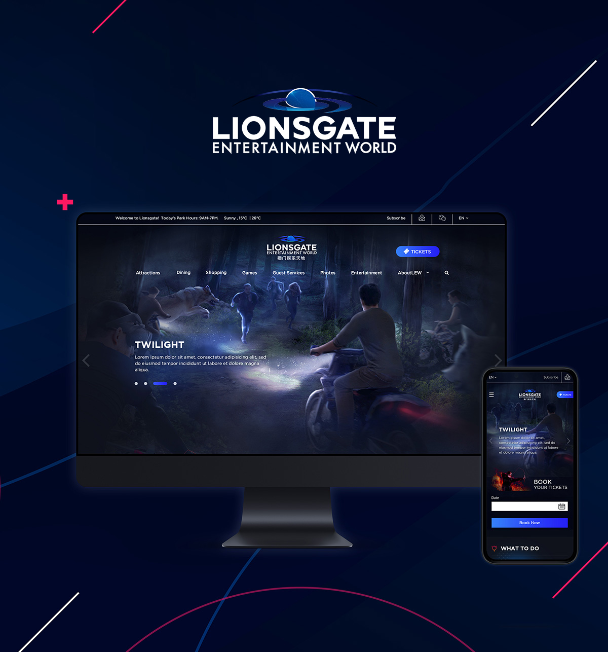Lionsgate Entertainment World Official Website